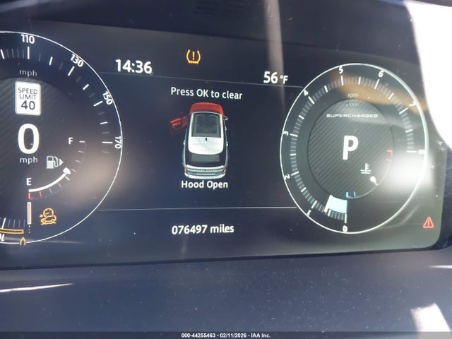 44255463 :رقم المزاد ، SALGS2FE5HA334255 vin ، 2017 Land Rover Range Rover 5.0l V8 Supercharged مزاد بيع