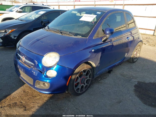 2013 FIAT 500 3C3CFFBR4DT618509 Photo 1