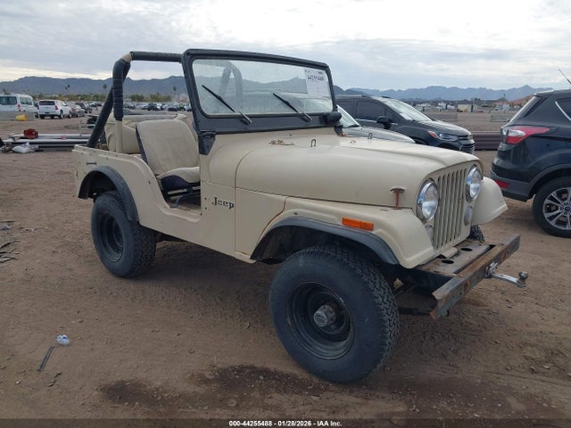 Продажа на аукционе авто 1973 Jeep Cj-5, vin: J3F835TH53527, номер лота: 44255488