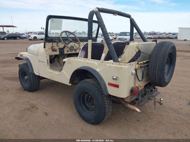 Продаж на аукціоні авто 1973 Jeep Cj-5, vin: J3F835TH53527, номер лоту: 44255488
