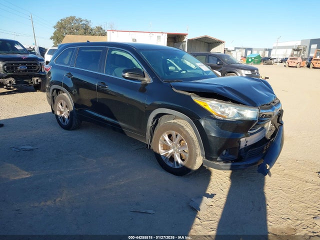 Продажа на аукционе авто 2015 Toyota Highlander Le Plus V6, vin: 5TDZKRFH2FS103493, номер лота: 44255518