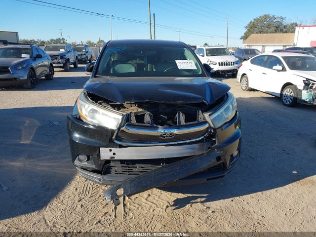 Продажа на аукционе авто 2015 Toyota Highlander Le Plus V6, vin: 5TDZKRFH2FS103493, номер лота: 44255518