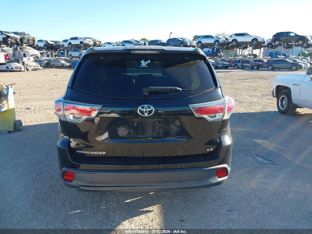 Продажа на аукционе авто 2015 Toyota Highlander Le Plus V6, vin: 5TDZKRFH2FS103493, номер лота: 44255518