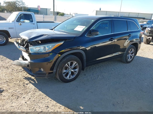 Продажа на аукционе авто 2015 Toyota Highlander Le Plus V6, vin: 5TDZKRFH2FS103493, номер лота: 44255518