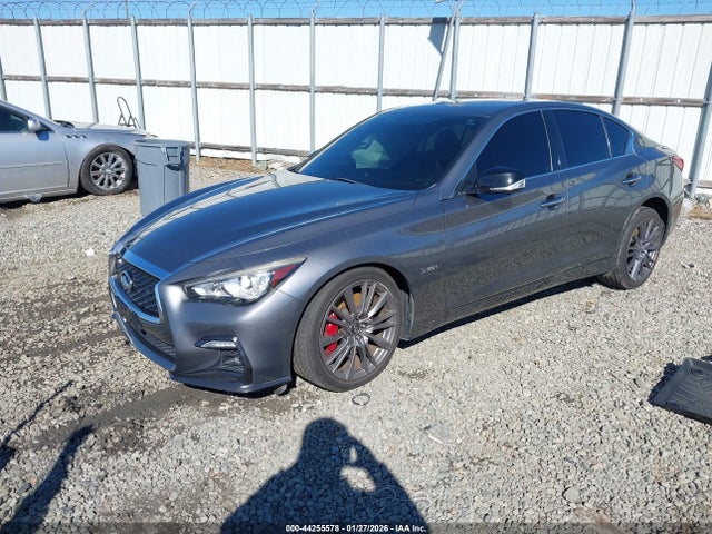 Продажа на аукционе авто 2018 Infiniti Q50 3.0t Red Sport 400, vin: JN1FV7AR8JM481162, номер лота: 44255578