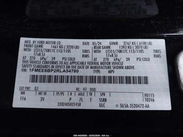 Ford Bronco Outer Banks 2024 1FMEE8BP2RLA54780 Image 9