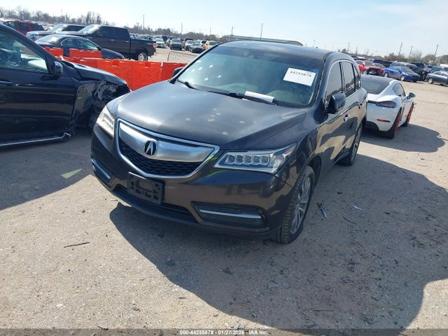 2014 ACURA MDX 5FRYD4H44EB021754 Photo 1