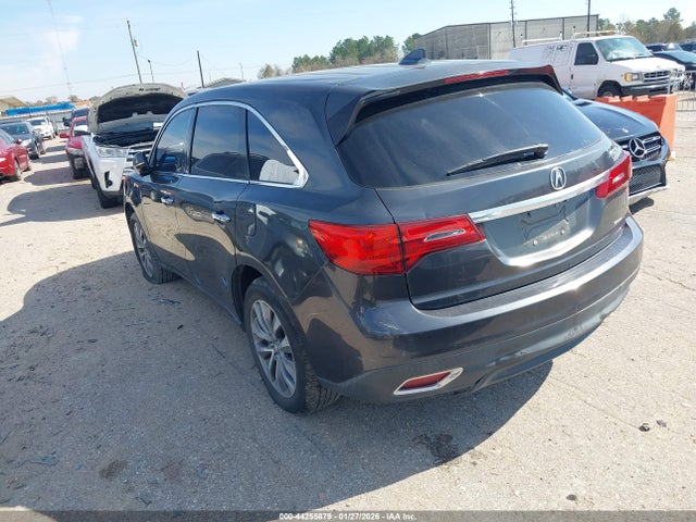 2014 ACURA MDX 5FRYD4H44EB021754 Photo 2