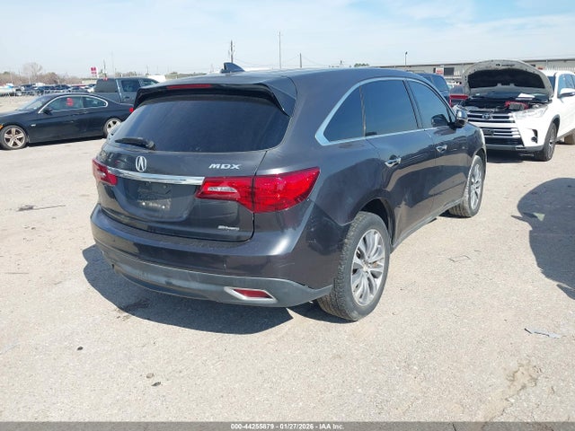 2014 ACURA MDX 5FRYD4H44EB021754 Photo 3