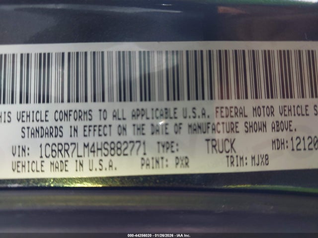 1C6RR7LM4HS882771 RAM 1500