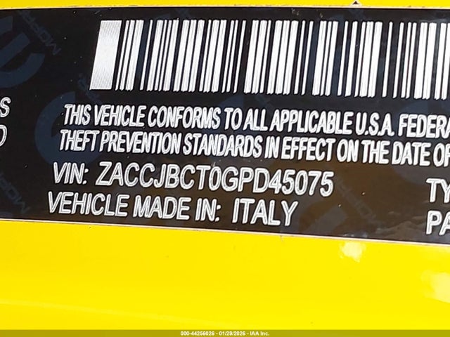 Jeep Renegade Trailhawk 2016 ZACCJBCT0GPD45075 Image 9