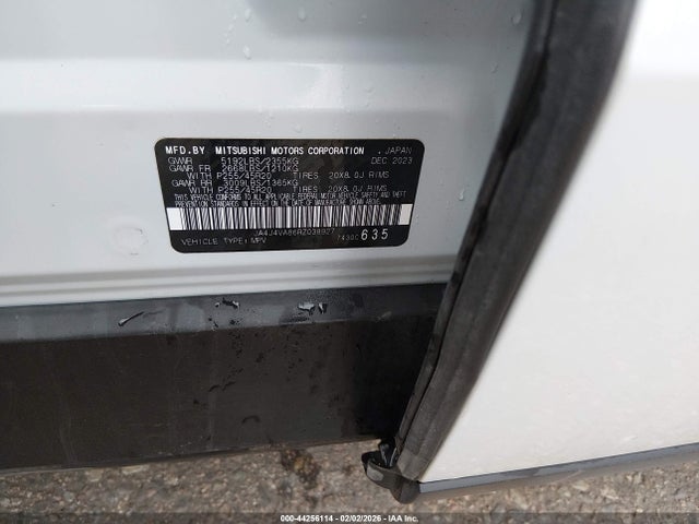 2024 MITSUBISHI OUTLANDER JA4J4VA86RZ038927 Photo 8