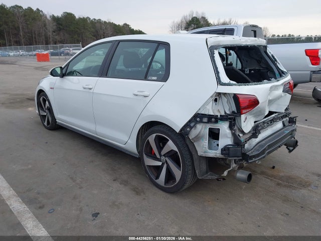 44256251 :رقم المزاد ، 3VW6T7AU0LM003572 vin ، 2020 Volkswagen Golf Gti 2.0t Autobahn/2.0t S/2.0t Se مزاد بيع