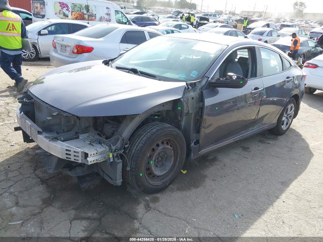 Honda Civic Lx 2017 2HGFC2F52HH506535 Image 2