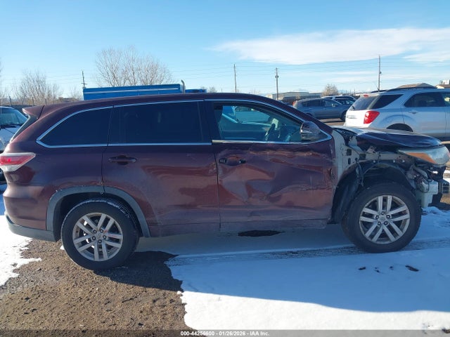 5TDZARFH2FS015952 Toyota Highlander Le