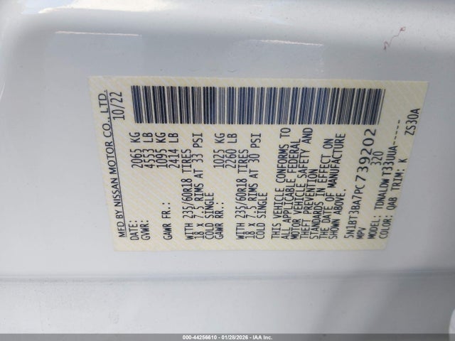 2023 NISSAN ROGUE 5N1BT3BA7PC739202 Photo 8