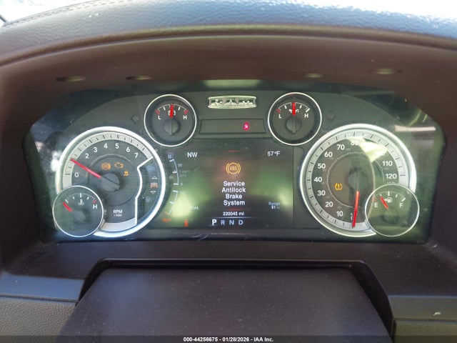 2013 Ram 1500 Laramie მანქანა იყიდება აუქციონზე, vin: 1C6RR6NT7DS639304, აუქციონის ნომერი: 44256675