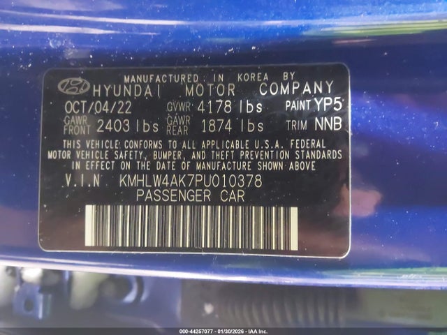 2023 HYUNDAI ELANTRA N KMHLW4AK7PU010378 Photo 8