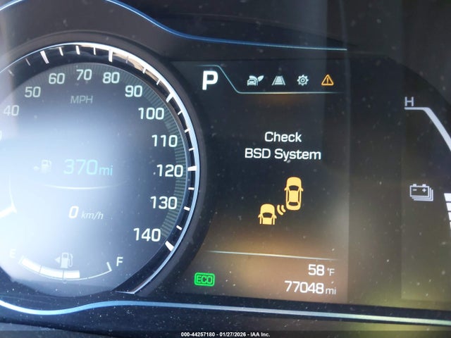KMHC75LC7HU034321 Hyundai Ioniq Hybrid Sel