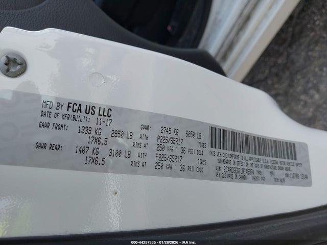 2C4RDGEG7JR145974 Dodge Grand Caravan Gt