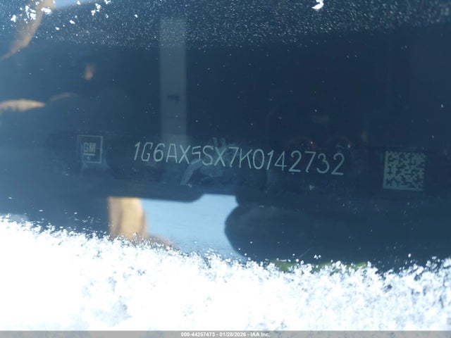 2019 CADILLAC CTS 1G6AX5SX7K0142732 Photo 8