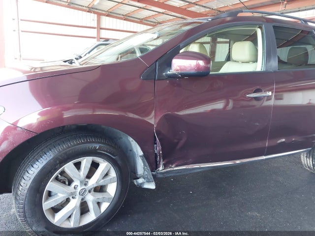 44257544 :رقم المزاد ، JN8AZ1MW8DW302951 vin ، 2013 Nissan Murano Sl مزاد بيع