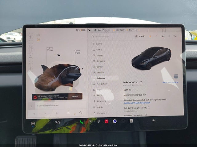 2025 TESLA MODEL 3 5YJ3E1EA1SF082427 Photo 6