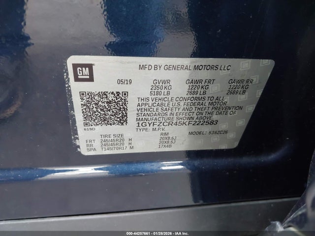 2019 CADILLAC XT4 1GYFZCR45KF222583 Photo 8