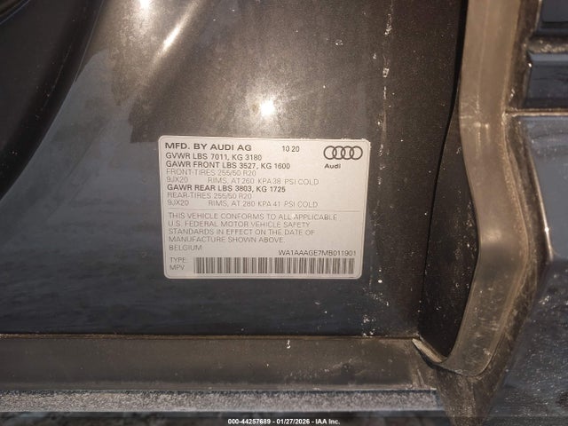 2021 AUDI E-TRON WA1AAAGE7MB011901 Photo 8