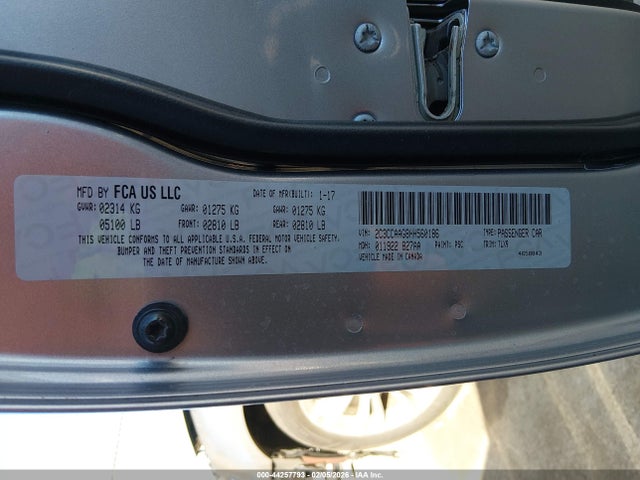 2C3CCAAG8HH560186 Chrysler 300 Limited