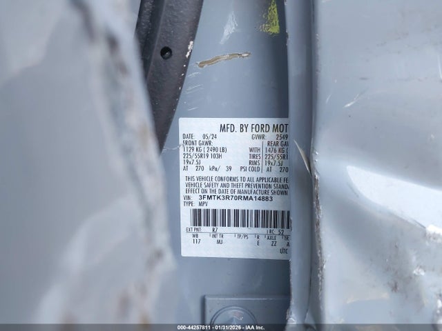 2024 FORD MUSTANG MACH-E 3FMTK3R70RMA14883 Photo 8