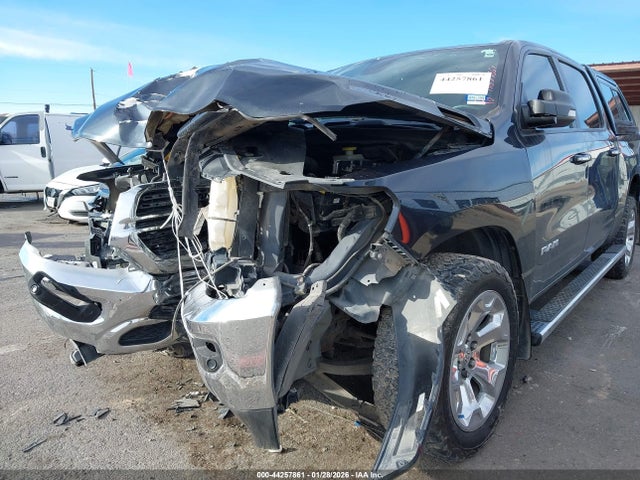 2019 Ram 1500 Big Horn/lone Star  4x4 5'7 Box მანქანა იყიდება აუქციონზე, vin: 1C6SRFFT8KN551891, აუქციონის ნომერი: 44257861