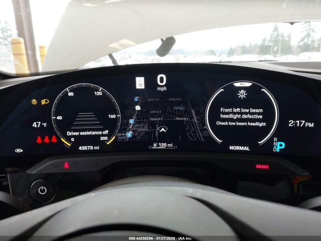 Продажа на аукционе авто 2021 Porsche Taycan 4s, vin: WP0AB2Y17MSA44923, номер лота: 44258296