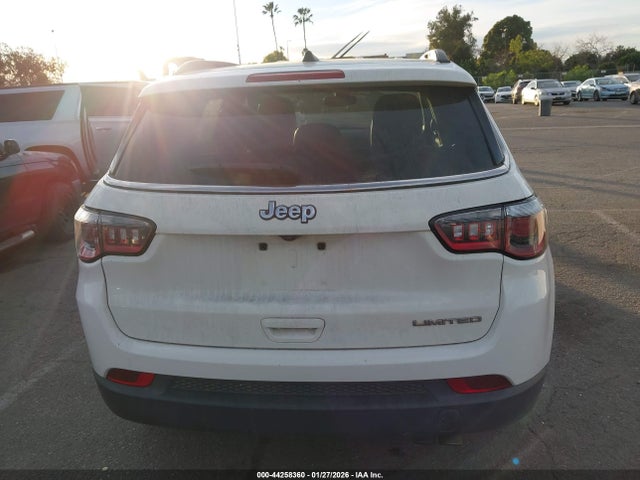 44258360 :رقم المزاد ، 3C4NJCCB0KT663141 vin ، 2019 Jeep Compass Limited Fwd مزاد بيع