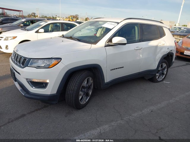 44258360 :رقم المزاد ، 3C4NJCCB0KT663141 vin ، 2019 Jeep Compass Limited Fwd مزاد بيع
