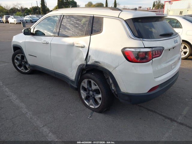 44258360 :رقم المزاد ، 3C4NJCCB0KT663141 vin ، 2019 Jeep Compass Limited Fwd مزاد بيع