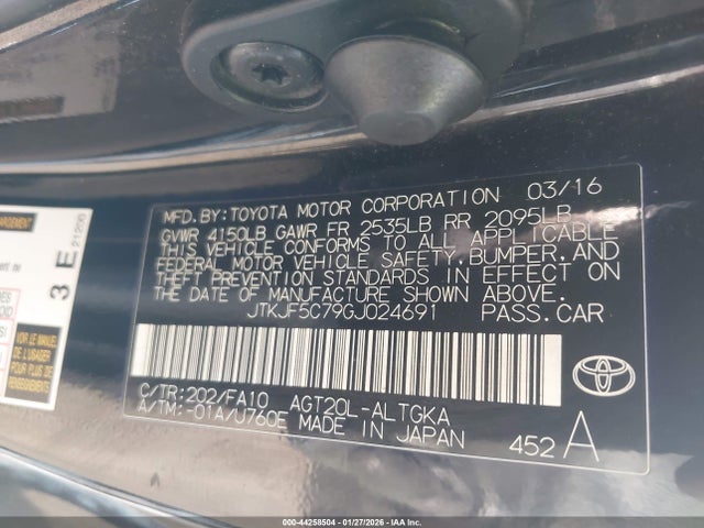 Scion TC 2016 JTKJF5C79GJ024691 Image 9