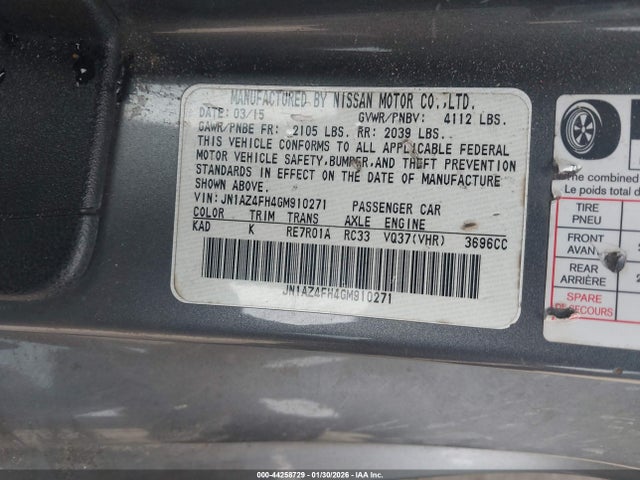 2016 NISSAN 370Z JN1AZ4FH4GM910271 Photo 8