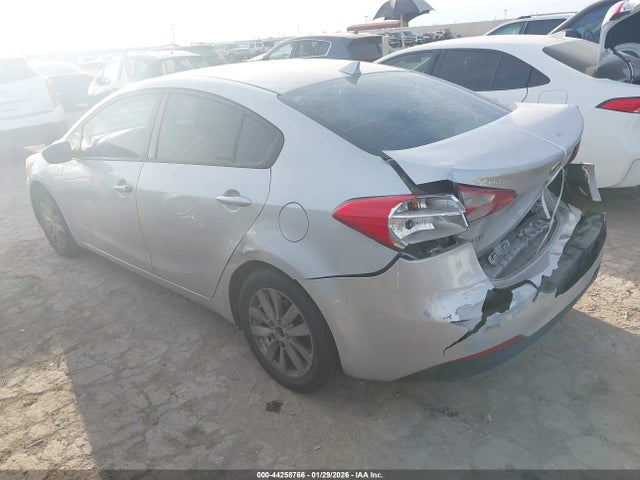 KNAFX4A64G5443505 KIA FORTE LX
