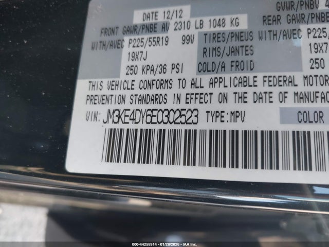 Mazda Cx-5 Grand Touring 2014 JM3KE4DY6E0302523 Image 9