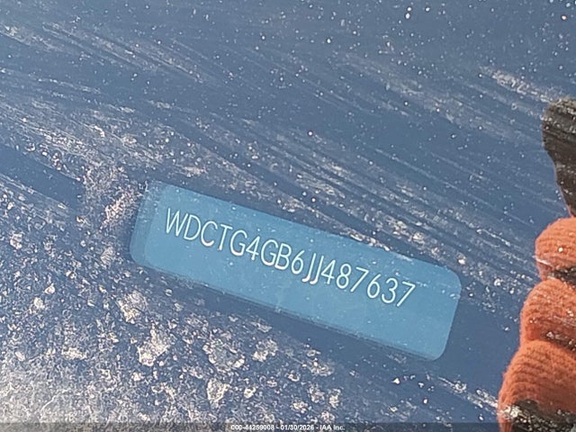 2018 Mercedes-benz Gla 250 4matic მანქანა იყიდება აუქციონზე, vin: WDCTG4GB6JJ487637, აუქციონის ნომერი: 44259008