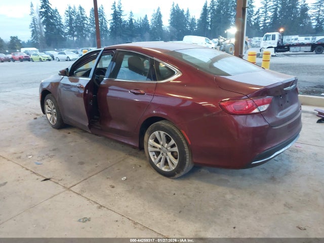 Продаж на аукціоні авто 2016 Chrysler 200 Limited, vin: 1C3CCCAB3GN129440, номер лоту: 44259317