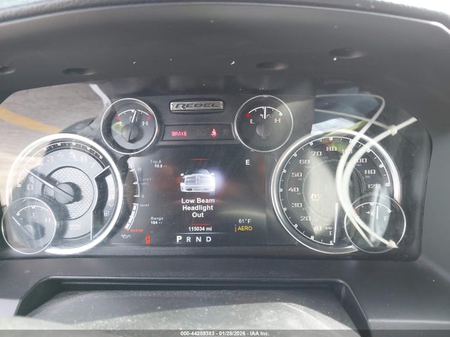 Продаж на аукціоні авто 2018 Ram 1500 Rebel  4x2 5'7 Box, vin: 1C6RR6YT8JS183546, номер лоту: 44259383