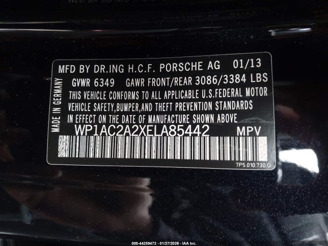 Porsche Cayenne Turbo S 2014 WP1AC2A2XELA85442 Image 9