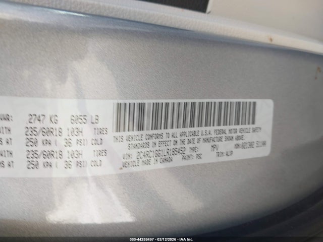 Продажа на аукционе авто 2020 Chrysler Pacifica Limited, vin: 2C4RC1GG1LR185452, номер лота: 44259497