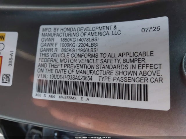 2025 ACURA INTEGRA 19UDE4H33SA020654 Photo 8