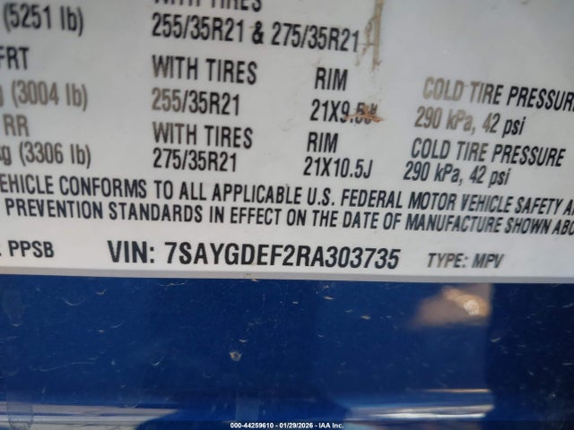 2024 TESLA MODEL Y 7SAYGDEF2RA303735 Photo 8