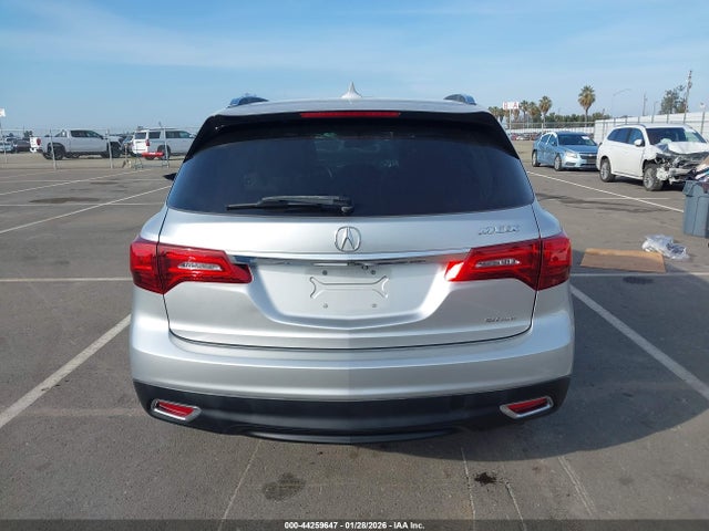44259647 :رقم المزاد ، 5FRYD4H29EB025376 vin ، 2014 Acura Mdx مزاد بيع