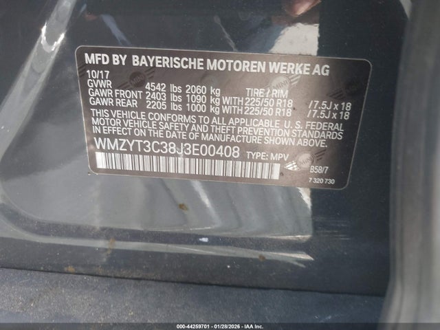 2018 MINI COUNTRYMAN WMZYT3C38J3E00408 Photo 8
