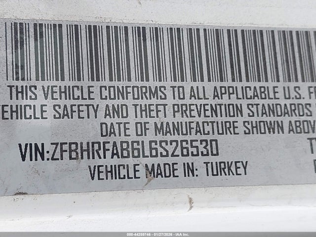 2020 RAM PROMASTER CITY ZFBHRFAB6L6S26530 Photo 8